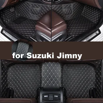 Autohome Автомобилни Постелки За Suzuki Jimny 2007-2017 Година Обновена Версия На Аксесоари За Краката Килими