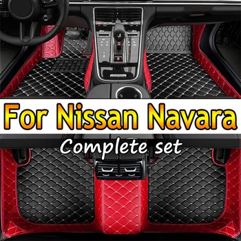 Автомобилни постелки за Nissan Navara D40 2010 2011 2012 2013 2014 2015 Детайли на интериора Подложки накладки за краката, Автомобилни аксесоари, Директен доставка
