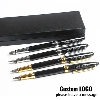 Модерна луксозна писалка за практикуване на калиграфия, благородна бизнес дръжка с потребителски лого, бизнес аксесоари, ученически офис-канцеларски материали