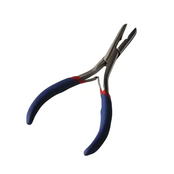 Клещи за удължаване на косата от неръждаема стомана многофункционални инструменти за удължаване на косата клещи Micro Линк/една врата по-близо мъниста