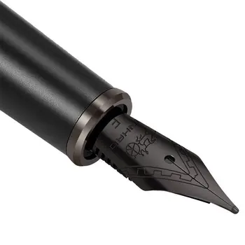 Луксозна качествена метална писалка JINHAO 95, матиран черен титан съвет, офис и ученически принадлежности, новост за писане