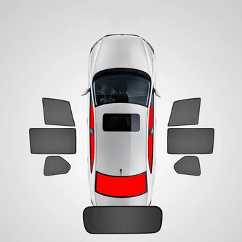 За Lincoln MKZ MKC MKX 2015 2016 2017 2018 2019 2020 Автомобилна Врата с UV-Защита на сенника Мрежест Щит Странично Прозорец Слънцезащитен Блок Завеса