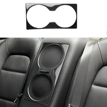 Карбоновая стикер на задния субуфери, пищялки, панел динамика, рамка, панел, декоративни аксесоари кола за Nissan GTR R35 08-16