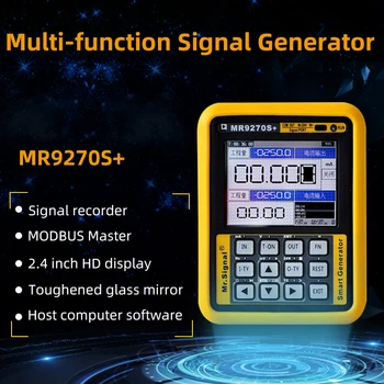 Обновен MR9270S + Hart 4-20 мА генератор на сигнали Калибровочный ток Напрежение PT100 термопара Сензор за налягане PID честота