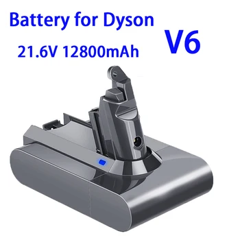 12800mAh 21,6 V Lithium-Batterie für Дайсън V6 DC62 DC58 DC59 SV09 SV07 SV03 Staubsauger ерзац head Teile Sony zellen