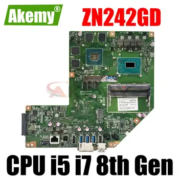 ZN242GD дънна Платка за лаптоп ASUS Дзен AiO ZN242 ZN242G дънна Платка I5-8300H I7-8750H GTX1050/V4G 100% Работа