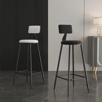Метални трапезни столове с модерен акцент Nordic Bar Сгъваеми дизайнерски трапезни столове с Ергономична комплект градински мебели Sillas Comedor