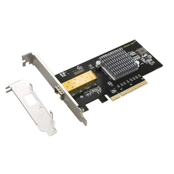 10 Гигабитная Мрежова карта PCIE за Intel 82599 на Сървъра Оптичен Стенд-PCI-E X8 Мрежов Адаптер SFP 10 Gb Мрежа