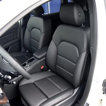 За Mercedes Benz GLA X156 2017 2018 2019 калъфи за автомобилни седалки от кожа напа на поръчка, пълен комплект аксесоари за защита на вътрешността на колата