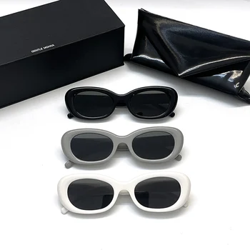 2023 Нови Корейски Модни Слънчеви Очила GM НЕЖНО MM004 Марка За Жени, Мъже Овални Ацетатные Слънчеви Очила с UV400 Maison monster слънчеви очила