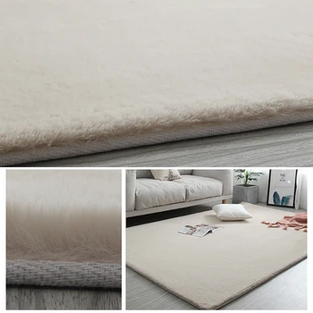 180* 230 см супер мек обрасъл с плюшено килим Килим от меки и екологично чист материал с дълъг дрямка килим за детска спални, Детски килими