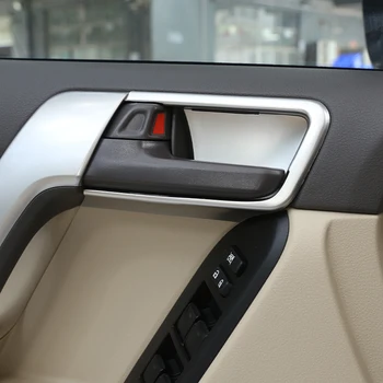За Toyota Land Cruiser Prado FJ150 150 2014-2018 КОРЕМА, вътрешната дръжка на вратата на колата, рамка на вратата на чашата, накладки, стикер, автомобилни аксесоари