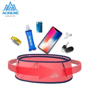AONIJIE W8101, гидратационный колан за джогинг, скута чанти, чанта за пари, маратон, фитнес зала, фитнес, държач за мобилен телефон 250 мл