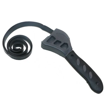 2 в 1 500 мм гумена каишка гаечен ключ, Отварачка за бутилки Инструмент Гаечен ключ за ремонт на авто Ръчни инструменти