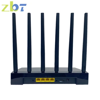 ZBT Openwrt 5G Рутер M. 2 Модем WiFi6 СИМ-карта 1800 Mbit/s 128 MB Флаш памет 256 MB RAM Окото 5,8 Ghz Wifi Антена МУ-MIMO, за 128 Устройства