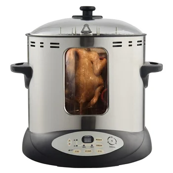 Търговска машина за приготвяне на барбекю на сковородках, пещ за печене на пиле на скара, машина за приготвяне на барбекю, оборудване за приготвяне на пиле на вертелах