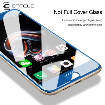 Защитно фолио за екрана CAFELE HD Прозрачен ультратонкое закалено стъкло за Huawei P40 лесно свързване