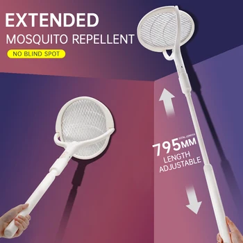 3500 В 5в1 лампа-убиец от комари, многофункционална, с регулируем ъгъл на наклона, електрическа, USB акумулаторна от комари, мухобойка