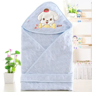 Одеяла за новородено, памук детски спален чувал, детски плик със защита от удари, одеяла, мультяшное одеяло за свободни новородени, обвивка легла, стеганое одеяло