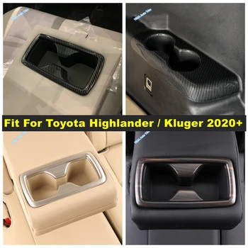 Кола за чаши вода в третия ред, тампон на панел, подходящ за Toyota Highlander/Kluger 2020 - 2023, модифицирани аксесоари за интериора
