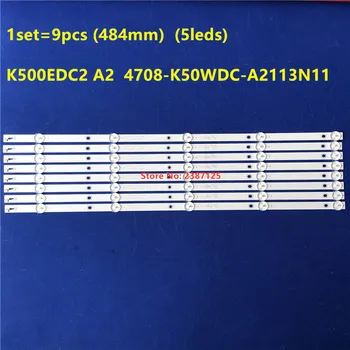 5 компл. led лента за K500WDC2 A2 4708-K50WDC-A2113N11 50USK1810T2 50PUT6023 TF-LED50S51T2SU IM50US820 BM50C14K LB805-DX V1.0