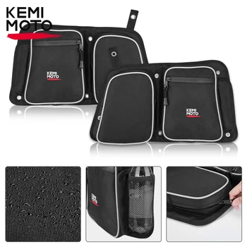 KEMIMOTO 1680D Странична чанта за съхранение на UTV, Съвместима с Polaris RZR XP 1000 900 S 2014-2016 2017, Порести чанта За защита на коляното, аксесоари за Врати чанта