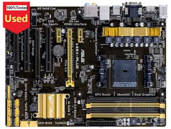  ASUS A88X-PLUS Socket FM2 FM2 + дънна платка с DDR3 A88X се използва оригиналната дънна платка за десктоп компютър, SATA III