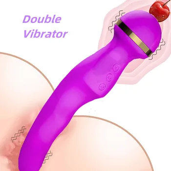 Комбинациите вибратор за жените, 7 режима на вибрации, точка G, стимулация на влагалището, клитора, дилдо, секс-играчки за възрастни, USB зареждане