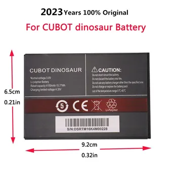 2023 Година, Новият 100% Оригинална Батерия За CUBOT Динозавър 4150 ма Взаимозаменяеми Резервна Батерия За вашия Телефон от Високо Качество В наличност