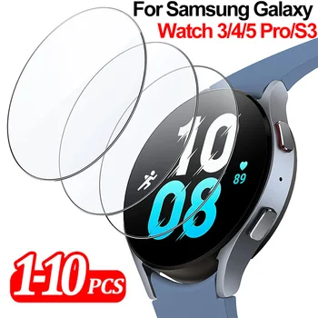 Закалено стъкло за Samsung Galaxy Watch 3 4 5 PRO 40/44 мм и Защитно фолио за екрана Против надраскване за Galaxy Watch S3 Classic Active 2