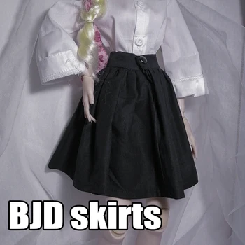 Облекло за кукли BJD, подходяща за размера на жените 1/3 1/4 MSD, модни нова универсална пола на тънка основа, пола-чадър, класическа черна женска пола