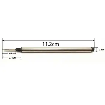113 mm x 6 mm 0,5 на Върха на Дръжката-Roller Презареждане Химикалка Писалка за Презареждане е Подходящ За Mont Blanc German Ink M401 107878 P163 H-12 M506 M710 105159