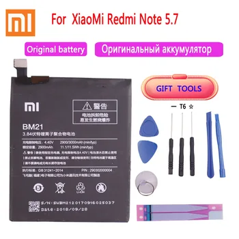 100% чисто Нов оригинален взаимозаменяеми батерия BM21 2900 mah за XiaoMi Redmi Note 5.7 Redrice, автентична батерия за телефона