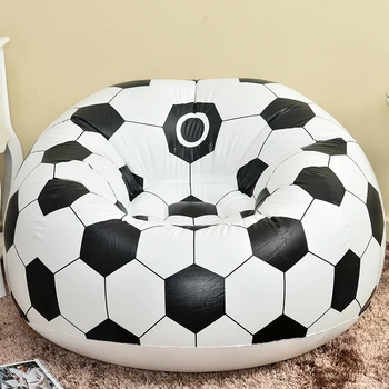Надуваем футболен разтегателен футболна топка въздушно стол за почивка баскетболно дрънкалка шезлонг Градинска мебел градина Домашен офис
