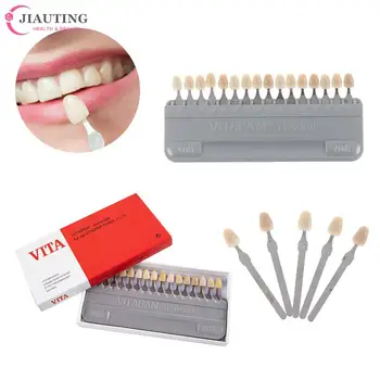 За употреба на продукти за избелване на зъбите Стоматологичен материал Vita 16 цвята Модел на зъба Колориметрическая табела Дизайн на формата на зъба за козметични устройства