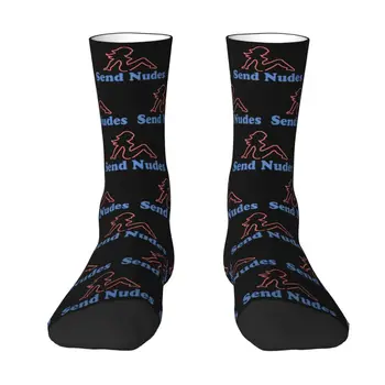 Harajuku Send Nudes жените Чорапи мъжки топли спортни баскетболни чорапи с 3D принтиране