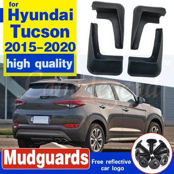 Комплект гласове брызговиков за Hyundai Tucson 2015-2020 Калници преден калник на задно колело задно крило 2017