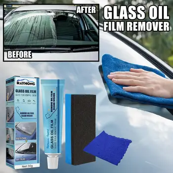За премахване на блажна филм на автомобилното стъкло Универсално средство за полиране на автомобилни стъкла, обезмаслител, за пречистване на маслената филм, паста за полиране
