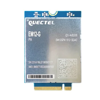 Модул Quectel EM12-G EM12 LTE-A Cat12 LTE-FDDB1/B2/B3/B4/B5/B7/B8/B9/B12/B13/B14/B17/B18/B19/В20/B21B25/B26/B28/B29/В30/B32/B66