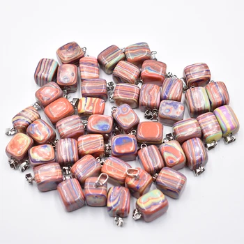 Модни медальони с розови камък добро качество за бижута 24 50 бр./лот на едро безплатна доставка