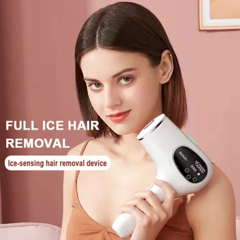 999999 Светкавица IPL, лазерен а depilator Професионален перманентен LCD лазерен фотоэпилятор за премахване на косата, дамски безболезнена машина за епилация