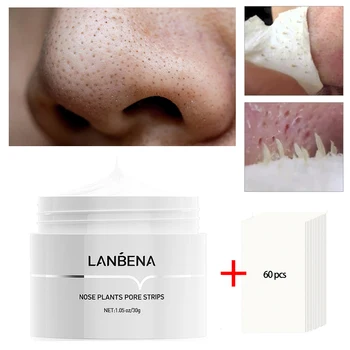 Маска за носа Контрол масла за Премахване на пъпки Отшелушивающее Дълбоко почистване Стесняване на порите на Възстановяване на увредените тъкани на кожата Грижа за лицето-30 г