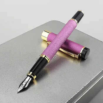 Новата дръжка Dragon със златен клипс метална писалка 0,5 мм с върха на Училищните офис консумативи Мастило химикалки Подарък канцеларски материали
