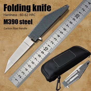 Дрехи-високо качество на Джобен самозащита оцеляване Kinves EDC Полезност Открит Къмпинг Инструменти Сгъваем нож Ножове M390