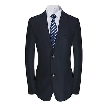Lin2880 - Мъжки бизнес костюм от неръждаема чиста вълна