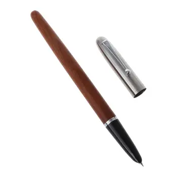 M17F Jinhao 51 Луксозен мъжки писалка 0,38 мм с изключително тънка писалка, калиграфия, бизнес, офис консумативи за студенти, училищни и офис пособия