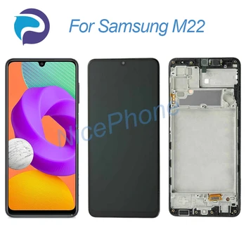 Samsung M22 LCD екран + сензорен Дисплей, Дигитайзер, 1600*720 SM-M225FV, SM-M225FVDS Samsung M22 LCD екран