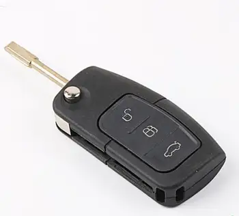 5 бр. ключодържател калъф 3 бутона за Ford Mondeo сгъваем калъф за ключ дистанционно
