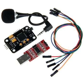 Geeetech Модул за разпознаване на глас и микрофон конвертор USB към RS232 TTL Dupont