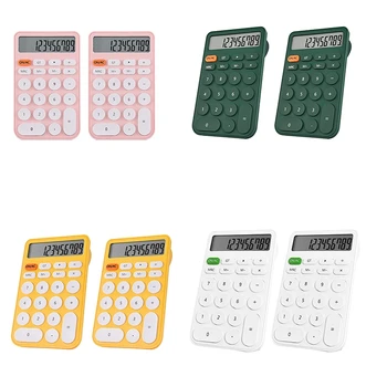 Основен калкулатор, джобен мини-калкулатори, подходящо за офис, ученици Зелен